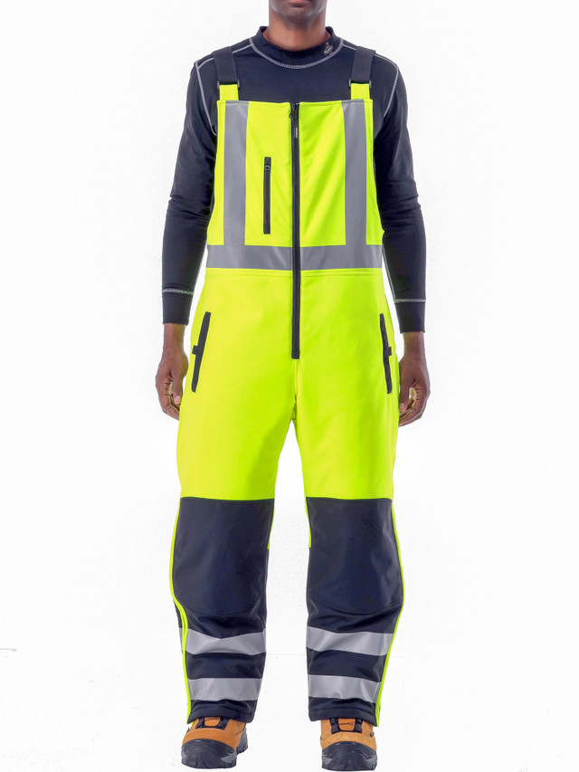Refrigiwear HiVis Insulated Softshell High Bib Overalls