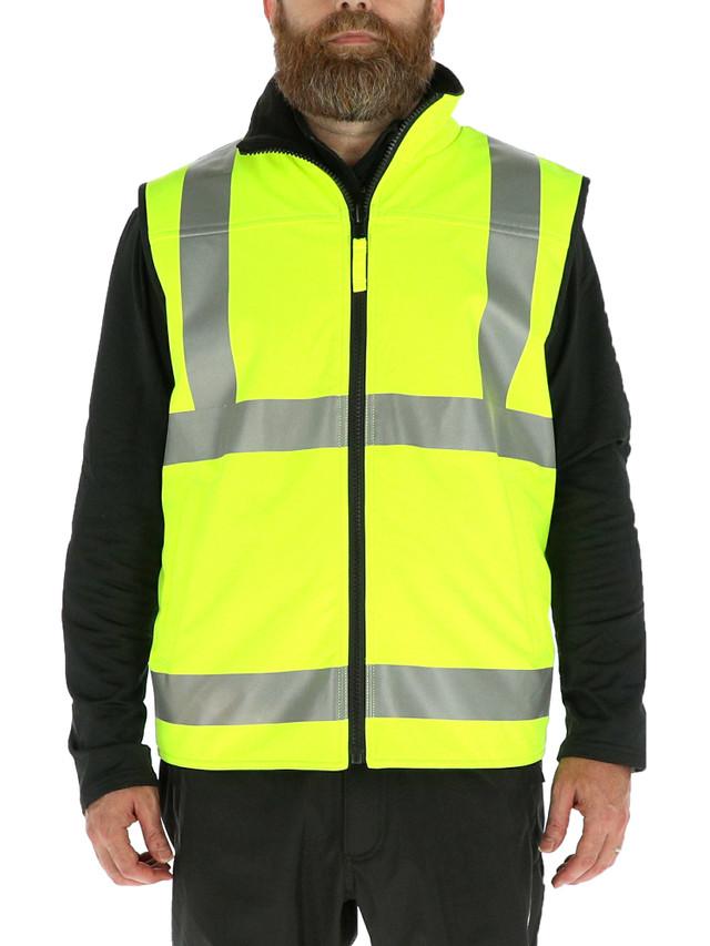 Refrigiwear HiVis Reversible Softshell Vest
