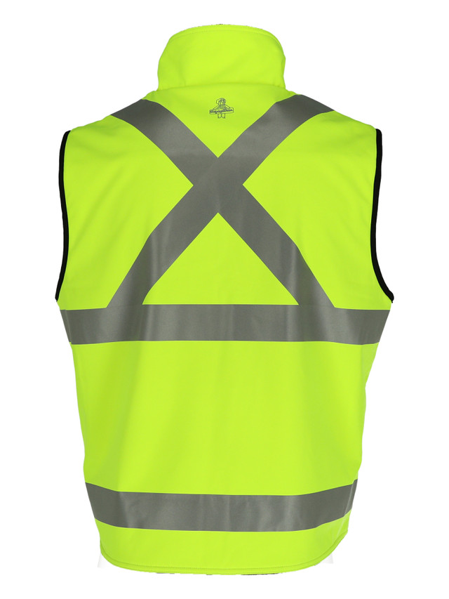 Refrigiwear HiVis Reversible Softshell Vest