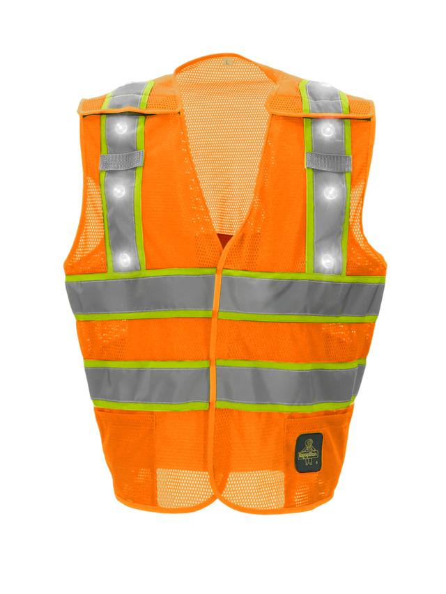 refrigiwear HiVis Safety Vest with LED Lights