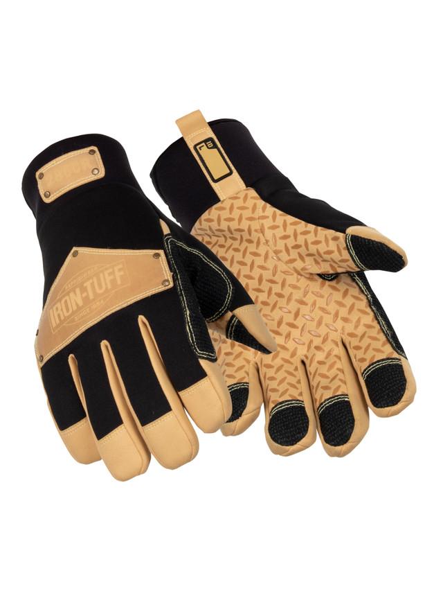refrigiwear Iron-Tuff® Insulated Leather Gloves