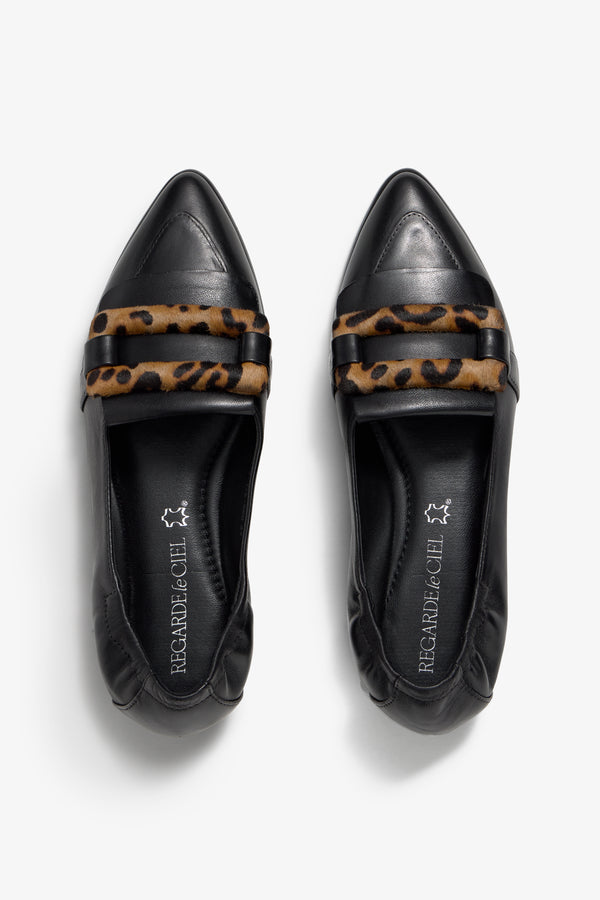 Regarde Le Ciel Kendra-01 Leopard Black
