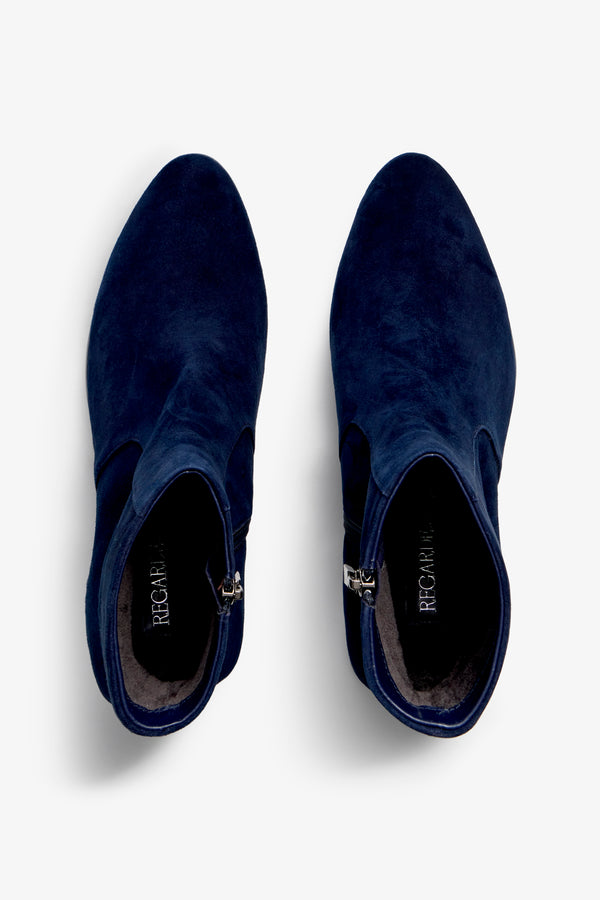 Regarde Le Ciel Millie-01 Navy Suede