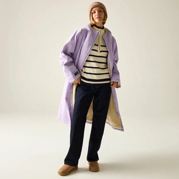 Regatta Adult Waterproof Changing Robe | Pansy Purple