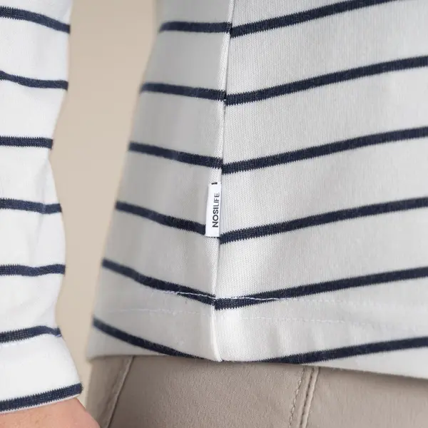 Regatta Craghoppers Women's NosiLife Akona Long Sleeved Top | Blue Navy Stripe