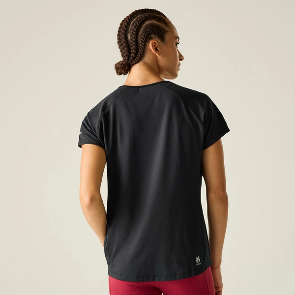 regatta Dare 2b - Women's Corral Lightweight T-Shirt | Black