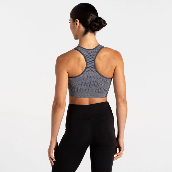 Regatta Dare 2b - Women's Don't Sweat It III Sports Bra | Ebony Grey