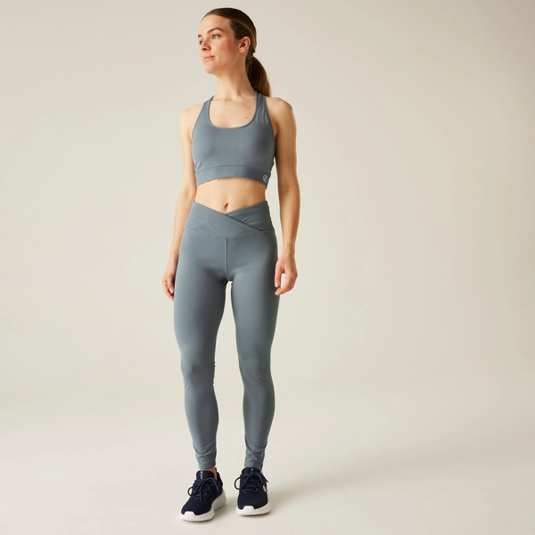 Regatta Dare 2b - Women's Don't Sweat It III Sports Bra | Element Grey