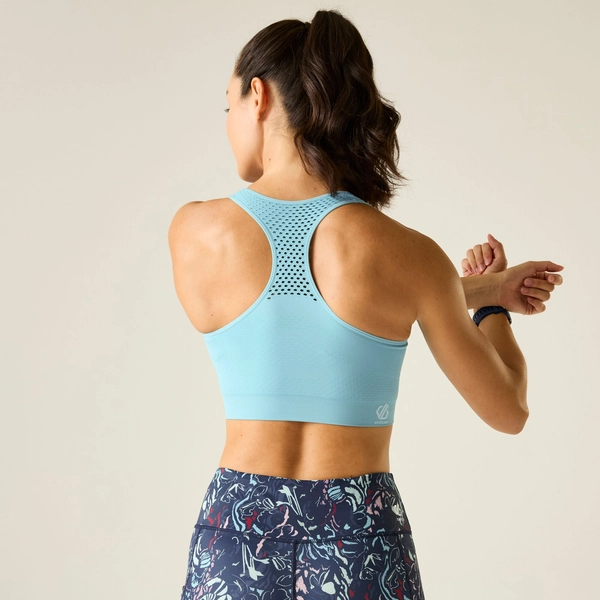 regatta Dare 2b - Women's Don't Sweat It III Sports Bra | Nordic Blue