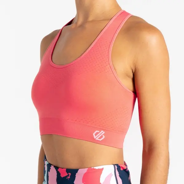 Regatta Dare 2b - Women's Don't Sweat It III Sports Bra | Peach Bloom