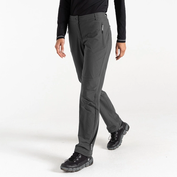 Regatta Dare 2b - Women's Melodic II Stretch Walking Trousers | Ebony Grey