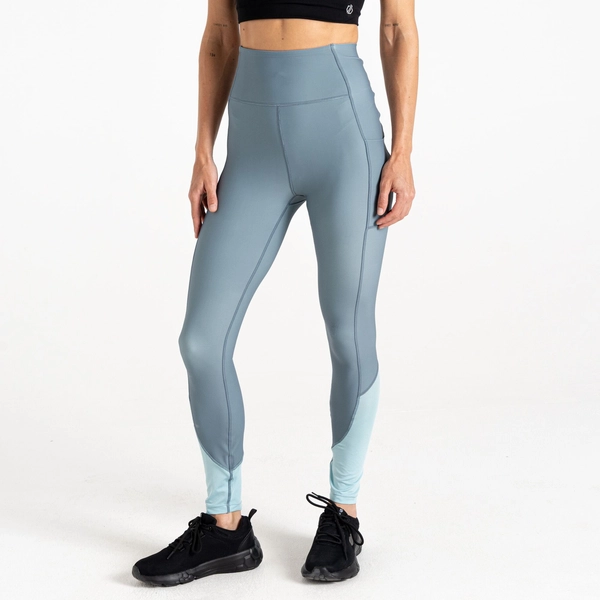 regatta Dare 2b - Women's Power Leggings | Aquifer & Element Grey