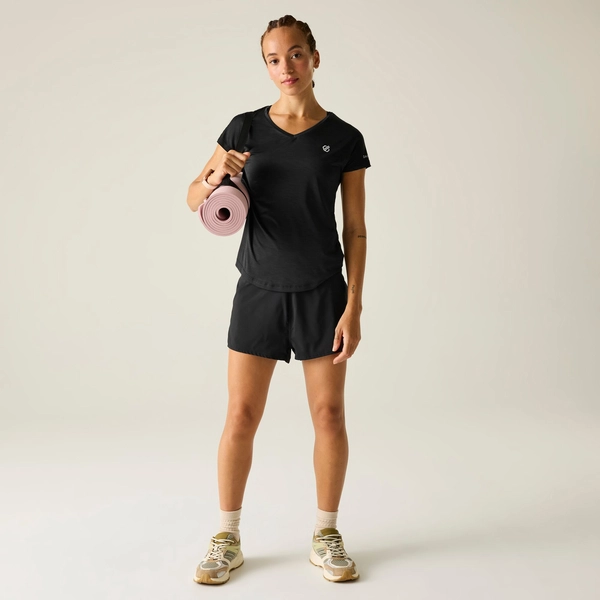 Regatta Dare 2b - Women's Vigilant Lightweight T-Shirt | Black