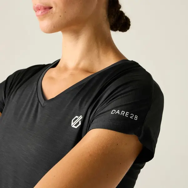 Regatta Dare 2b - Women's Vigilant Lightweight T-Shirt | Black