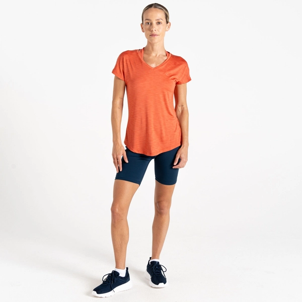 regatta Dare 2b - Women's Vigilant Lightweight T-Shirt | Burnt Sienna