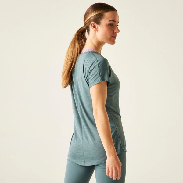 regatta Dare 2b - Women's Vigilant Lightweight T-Shirt | Element Grey