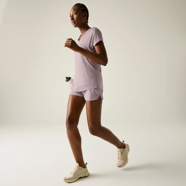Regatta Dare 2b - Women's Vigilant Lightweight T-Shirt | Mauve Shadow