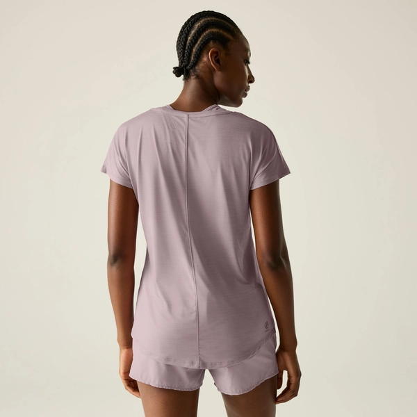 regatta Dare 2b - Women's Vigilant Lightweight T-Shirt | Mauve Shadow
