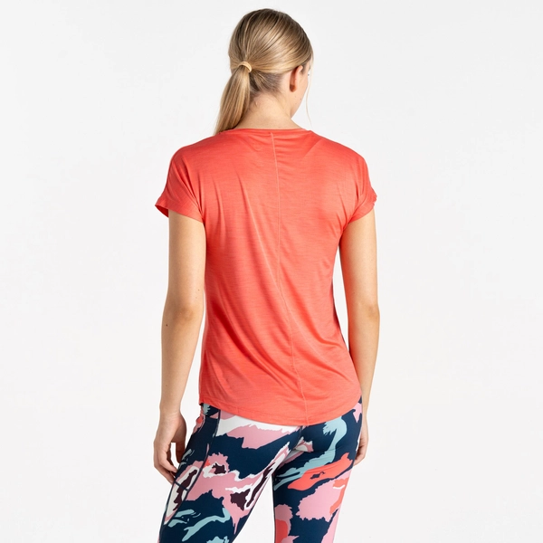 Regatta Dare 2b - Women's Vigilant Lightweight T-Shirt | Peach Bloom