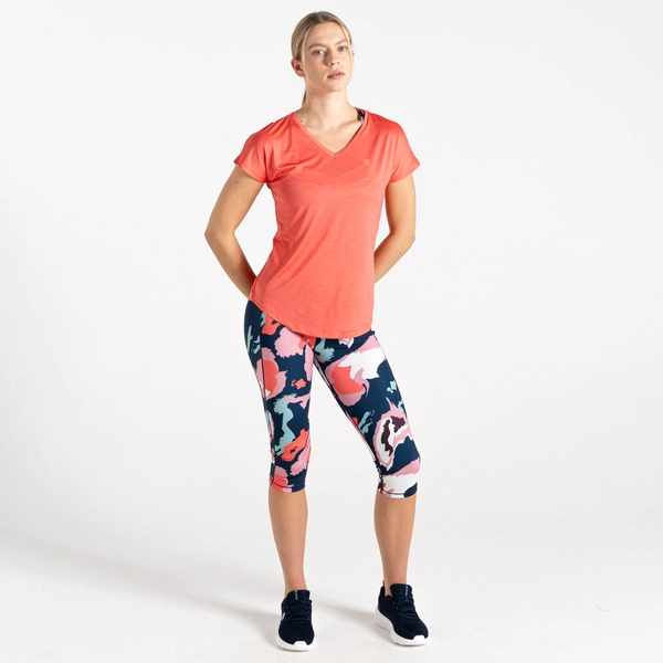 regatta Dare 2b - Women's Vigilant Lightweight T-Shirt | Peach Bloom