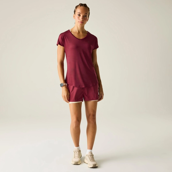Regatta Dare 2b - Women's Vigilant Lightweight T-Shirt | Tibetan Red