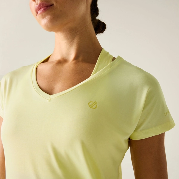 Regatta Dare 2b - Women's Vigilant Lightweight T-Shirt | Wax Yellow