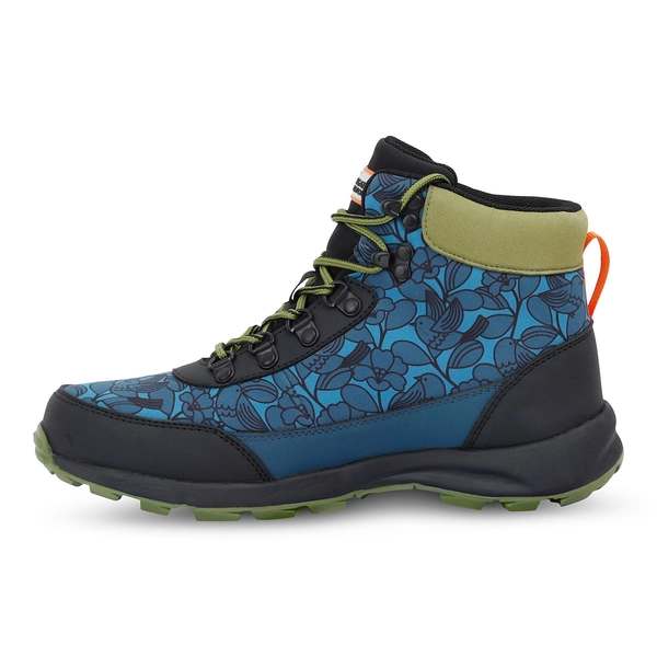 regatta Orla Kiely Printed Outdoor Hiking Boots | Birdy Blue