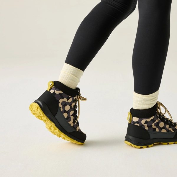 Regatta Orla Kiely Printed Outdoor Hiking Boots | Black