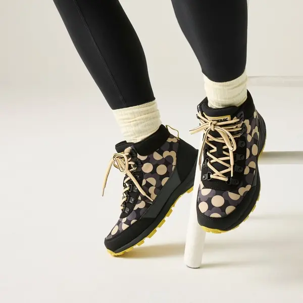Regatta Orla Kiely Printed Outdoor Hiking Boots | Black