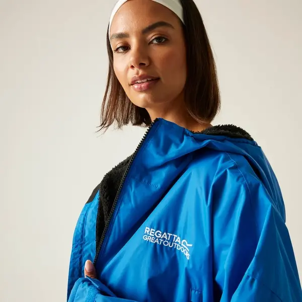 Regatta Adult Waterproof Changing Robe | Blue