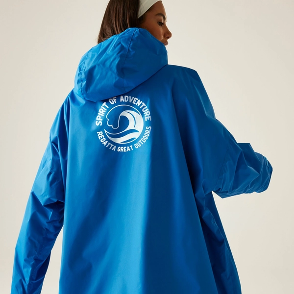 Regatta Adult Waterproof Changing Robe | Blue