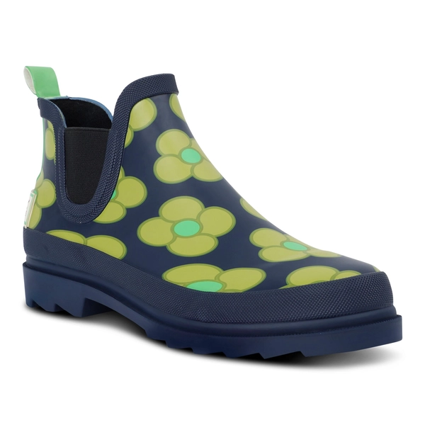 Regatta Orla Kiely Mid Welly | Spinning Flower Navy