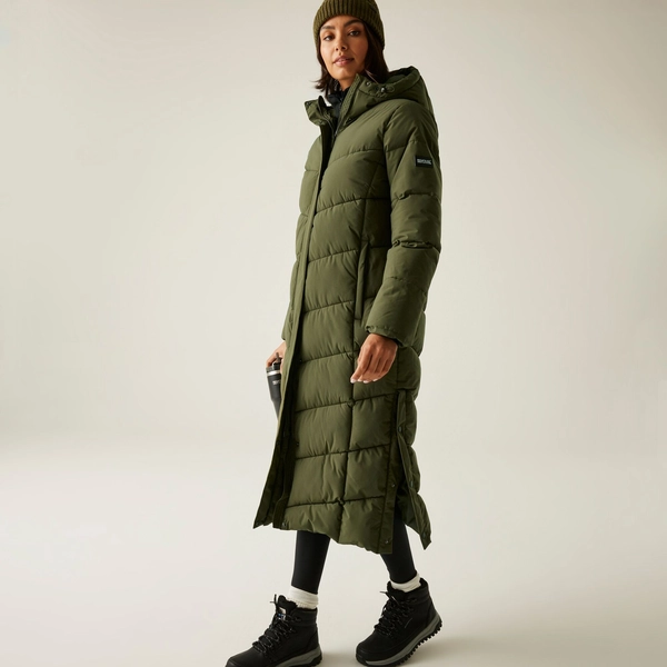 Regatta Women's Eloria Quilted Jacket | Dark Khaki