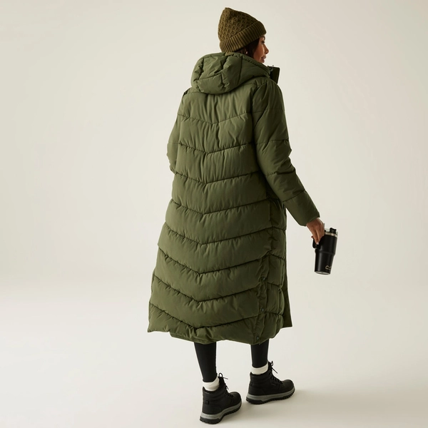 regatta Women's Eloria Quilted Jacket | Dark Khaki