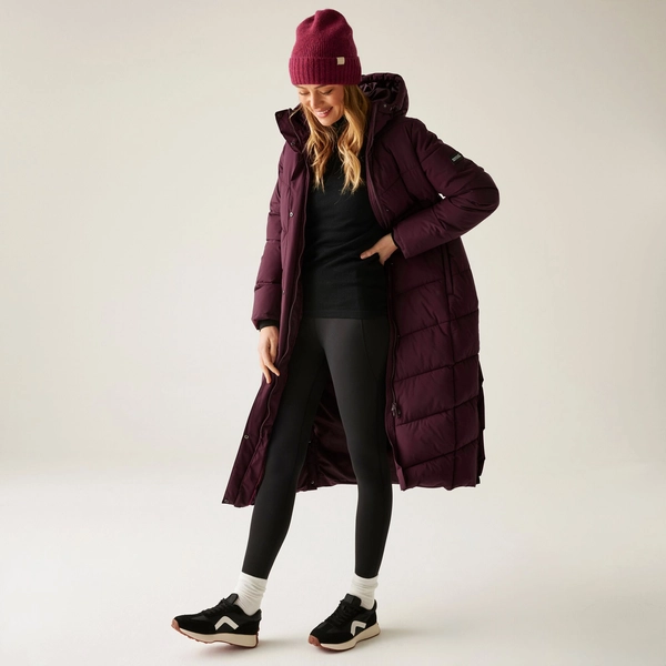 Regatta Women's Eloria Quilted Jacket | Fig Purple