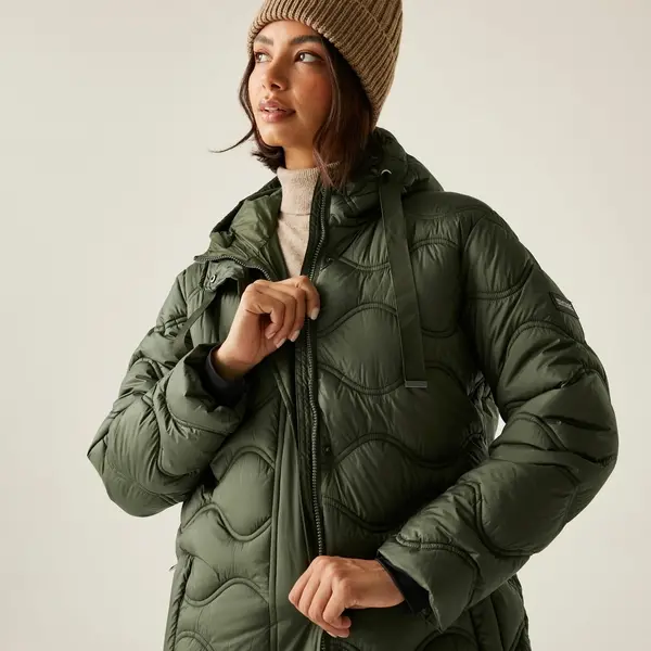 Regatta Women's Embrie Quilted Jacket | Dark Khaki