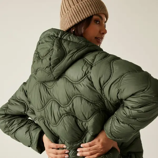 Regatta Women's Embrie Quilted Jacket | Dark Khaki