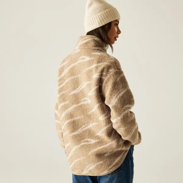 regatta Women's Frankie Borg Half Zip Fleece | Beige