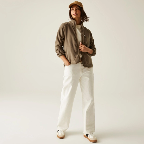 Regatta Women's Frankie Full Zip Fleece | Brown