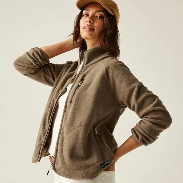 Regatta Women's Frankie Full Zip Fleece | Brown