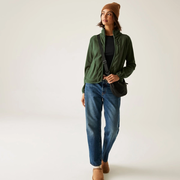Regatta Women's Frankie Full Zip Fleece | Dark Khaki