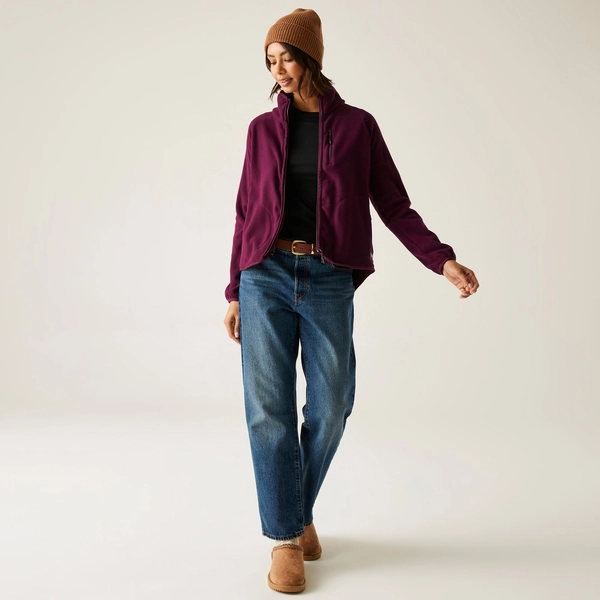 Regatta Women's Frankie Full Zip Fleece | Fig Purple