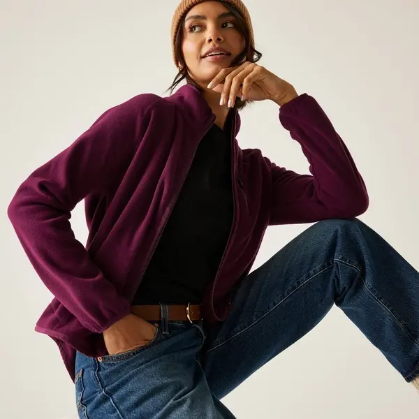 Regatta Women's Frankie Full Zip Fleece | Fig Purple