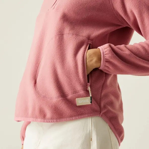 Regatta Women's Frankie Half Zip Fleece | Dusty Rose