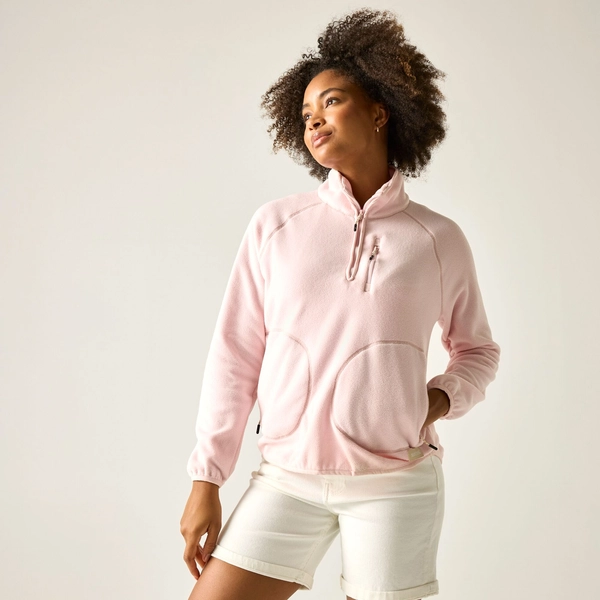 Regatta Women's Frankie Half Zip Fleece | Haze Pink