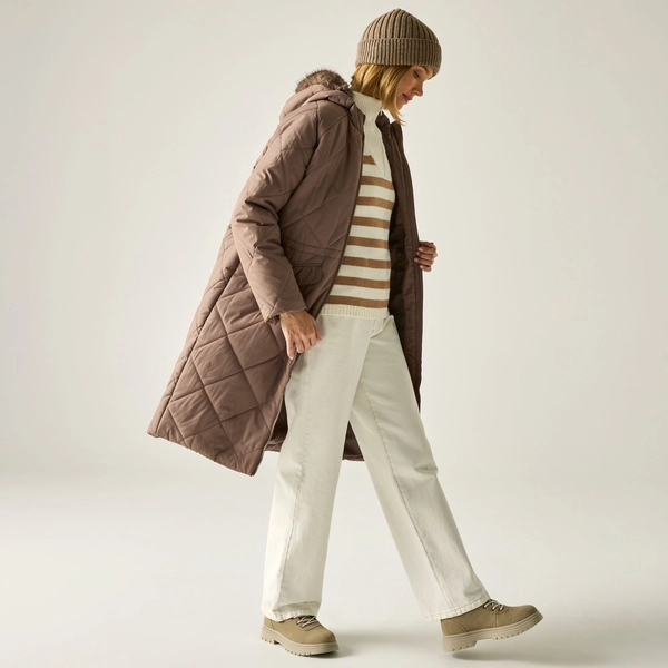 Regatta Women's Freyla Quilted Jacket | Brown