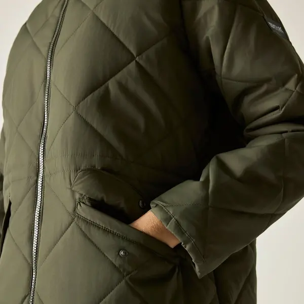 Regatta Women's Freyla Quilted Jacket | Dark Khaki