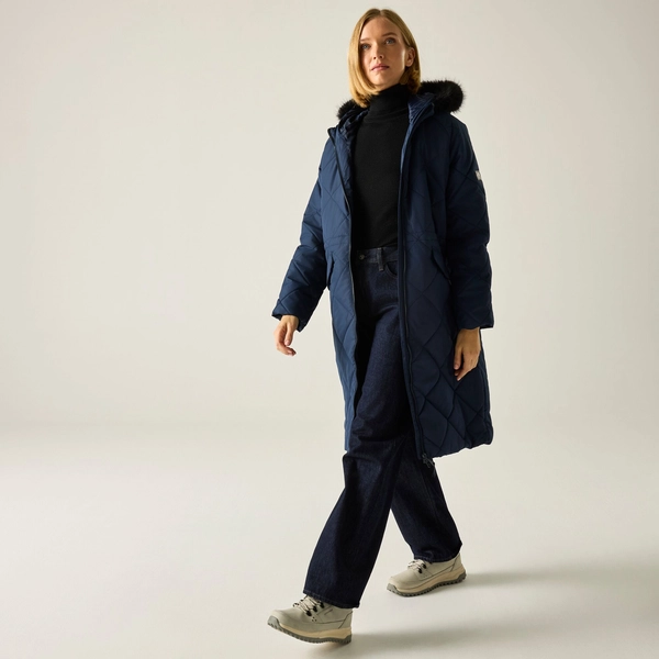 Regatta Women's Freyla Quilted Jacket | Navy Blue