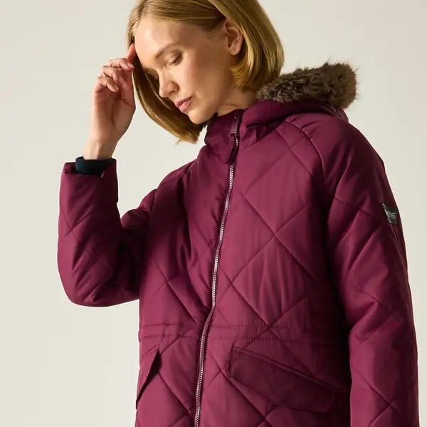 Regatta Women's Freyla Quilted Jacket | Purple