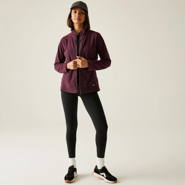 Regatta Women's Heidy Full Zip Fleece | Fig Purple